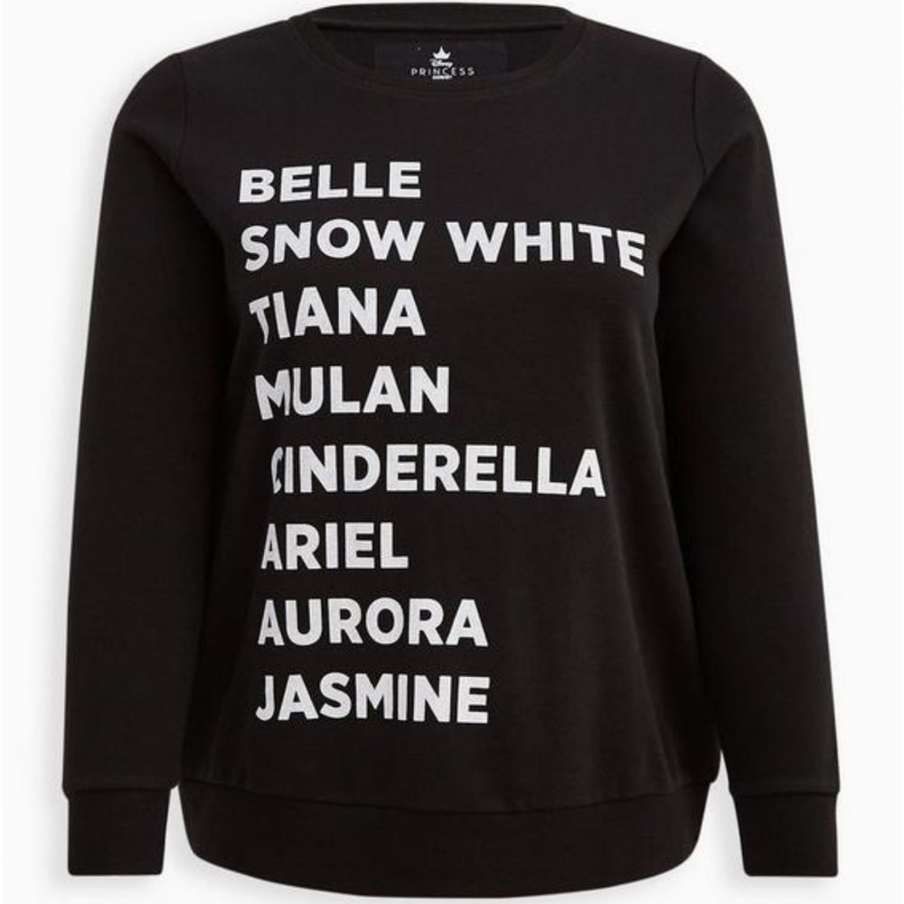 Torrid Sweatshirt - Cozy Fleece Disney Princess - Picture 2 of 3